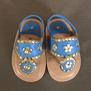 Never worn baby Jack Rogers sandals!